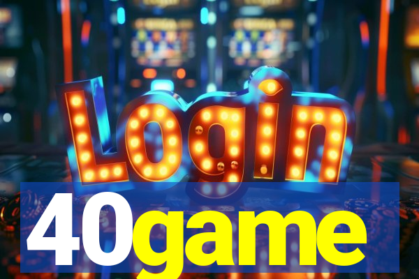 40game