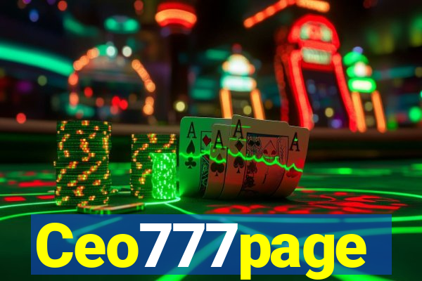 Ceo777page